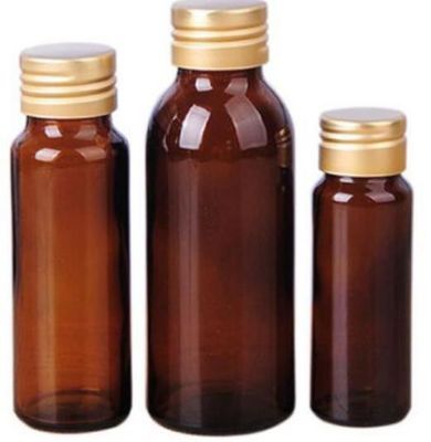 Soda Lime Glass 20 Ml Chai chất lỏng uống trong suốt và màu hổ phách