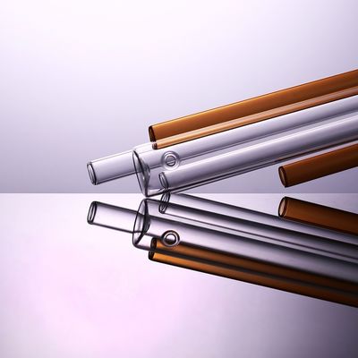 Ống thử nghiệm Borosilicat kháng dòng thấp Ống thử thủy tinh trong suốt Màu nâu ODM