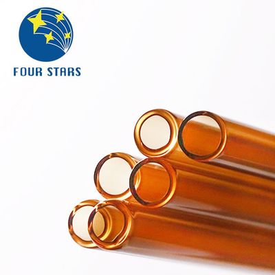 In màn hình Ống thủy tinh hổ phách dược phẩm 6-35mm trong phòng thí nghiệm hóa học