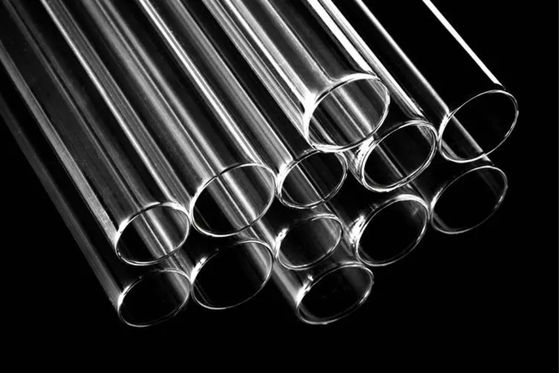 Ống thủy tinh Borosilicate trong suốt Thuốc có đường kính lớn Sử dụng