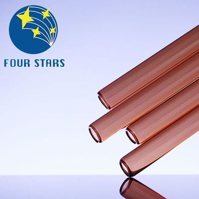 chất lượng  Neutral Borosilicate Colored Amber Glass Tube 1ml-20ml Glass Cylinder Tube nhà máy sản xuất