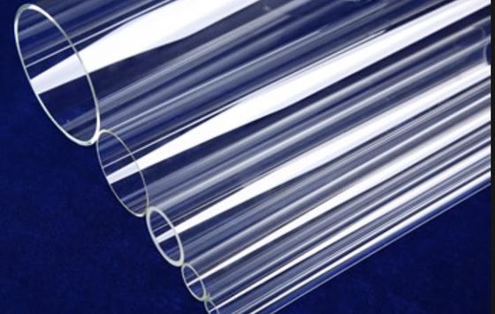 Đường kính 12mm Ống thủy tinh Borosilicate tròn trong suốt