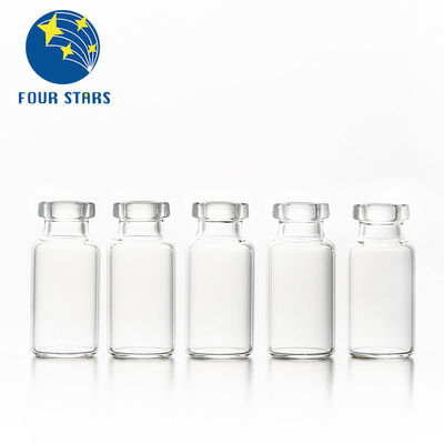 Dược phẩm 2ml 5ml 7ml 10ml 15ml 20ml 30ml lọ tiêm thủy tinh hình ống thủy tinh màu hổ phách trong suốt