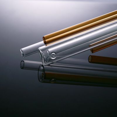 Ống kiểm tra rỗng màu hổ phách Ống thủy tinh trong suốt 1ml-20ml OEM