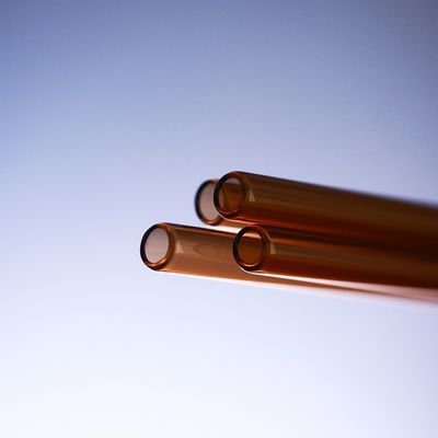 Ống thủy tinh borosilicate màu y tế Đường kính lớn Chiều dài 1250-1800mm