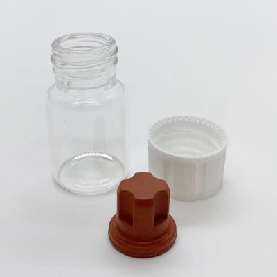 7ml Lọ nắp vặn Đường kính 21,9mm để đông lạnh bột khô