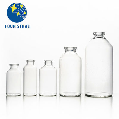 Khả năng chịu nhiệt Lọ thủy tinh tiêm thủy tinh Borosilicate trung tính
