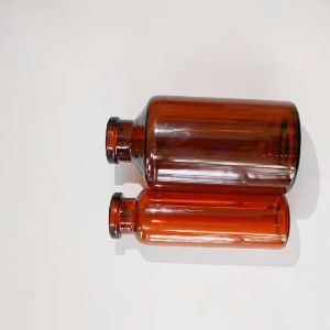 Tiêm vô trùng Lọ thủy tinh Borosilicate trung tính 10 Ml Lọ có nắp