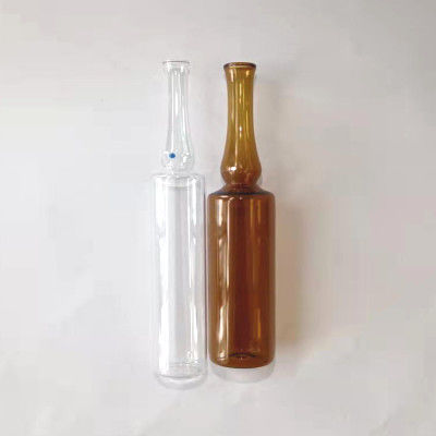 Thuốc thủy tinh trong suốt Chai thủy tinh nhỏ có thể bịt kín 20ml