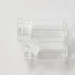 Borosilicate tròn Lọ thủy tinh dược phẩm 13mm Miệng có nút