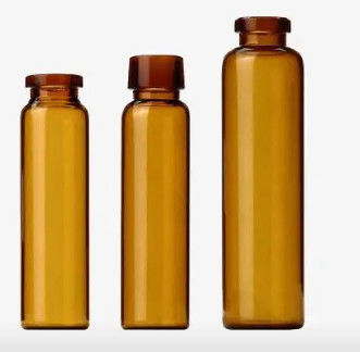 Lọ thủy tinh tiêm thủy tinh Soda chanh tròn 10ml trong suốt và màu hổ phách