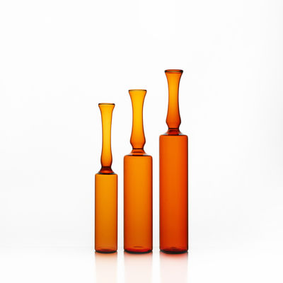 Khuếch đại thủy tinh borosilicate màu hổ phách trung tính có vòng ngắt