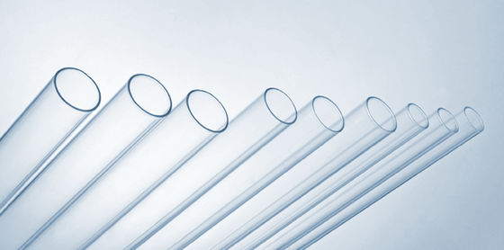 Màu hổ phách hoặc trong suốt 60 ML Ống thủy tinh borosilicate dùng cho lọ hoặc ống thủy tinh
